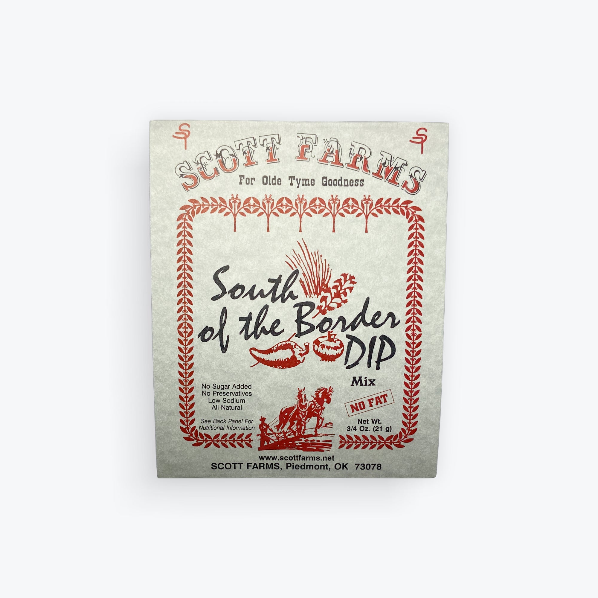 South of the Border Dip Mix | Scott Farms specialty, gourmet foods