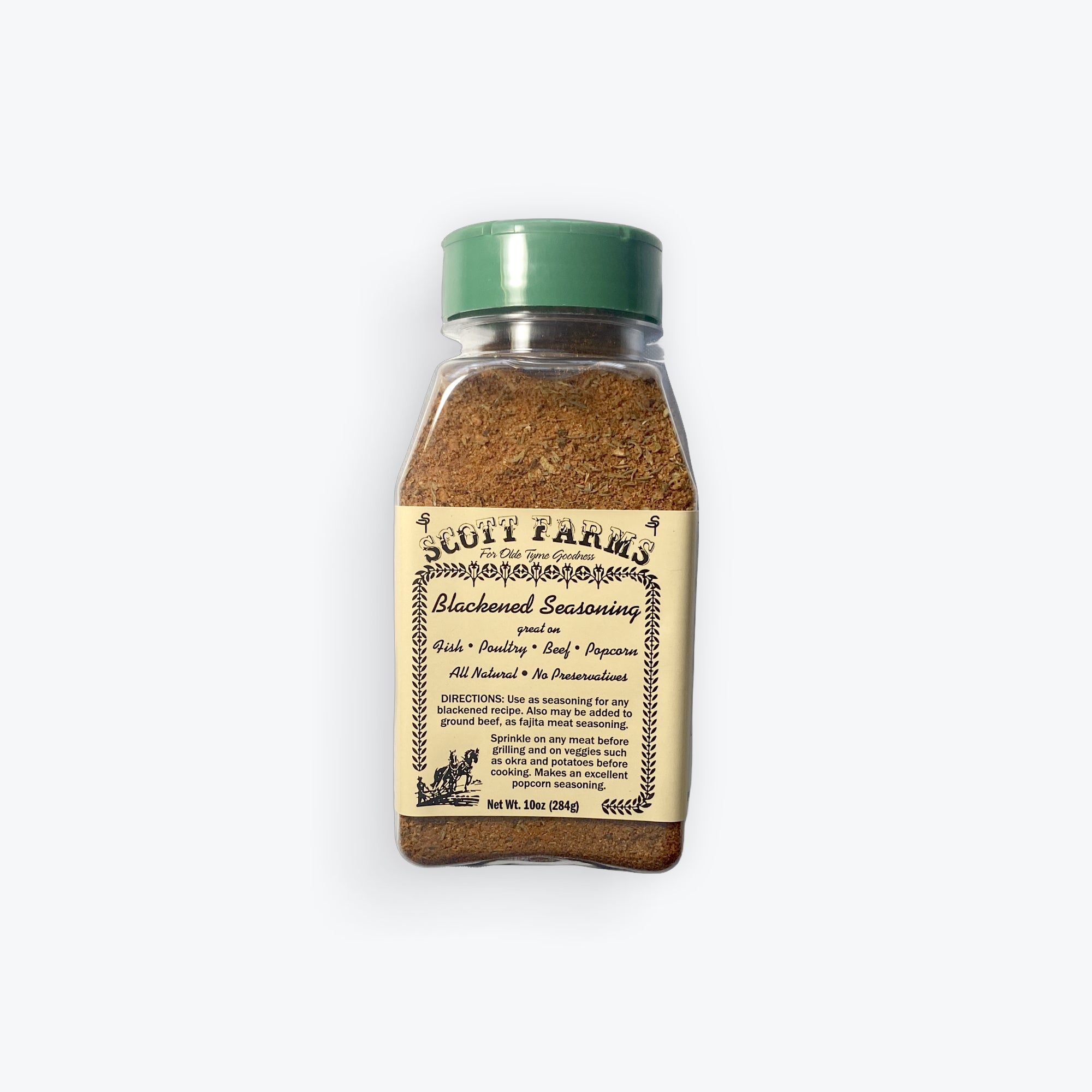 Blackened seasoning for top steak